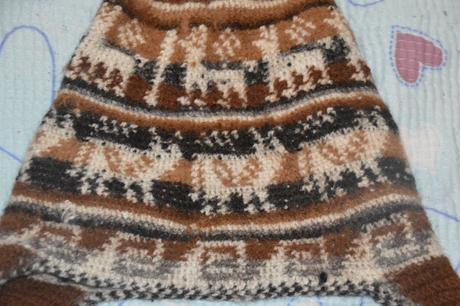 Vlněná pletená čepice, 110