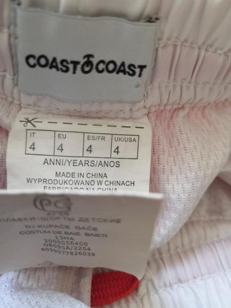 Kraťasy & plavky coast&calzedonia vel. 104/110, calzedonia,104