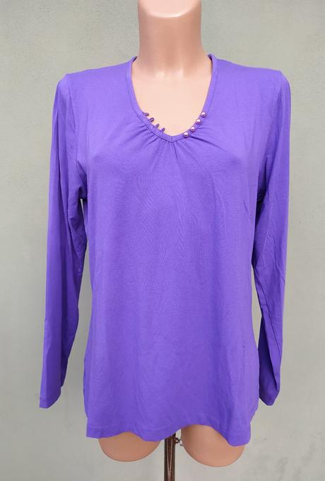Fialové tričko wissmach - vel.42, 42