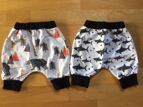 3/4 kalhoty / tříčtvrťáky vel.80/86/92, 86