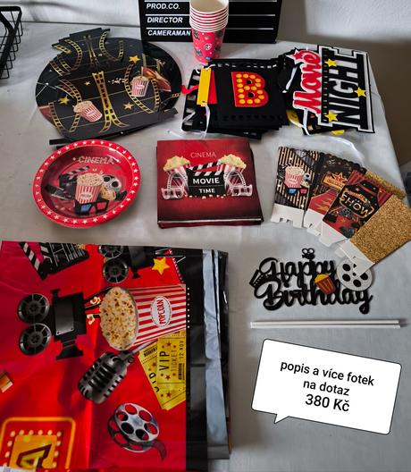Párty sada cinema,
