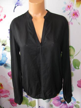 Luxusní dámská černá halenka s.oliver, s.oliver,38