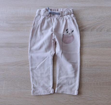 Tepláky disney baby s minnie vel.80/86, disney,80