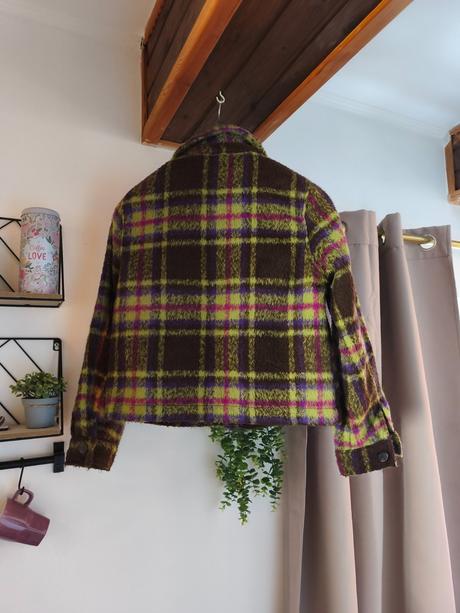 Krátká košilová bunda s/m, 164/170, takko,s