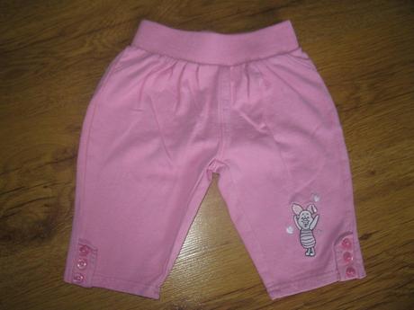 Růžové tepláčky s prasátkem, disney,68