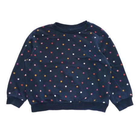 Mikinka s hvězdičkami vel. 98/104, h&m,98