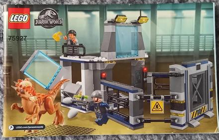 Lego jurassic world 75927 - stygimoloch breakout.,
