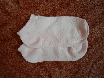 Růžové nízké kotníčkové ponožky, 31