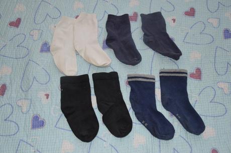 4x bavlněné ponožky, 86