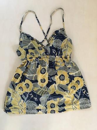 Letní květový top, vel s-l, hollister, hollister,s