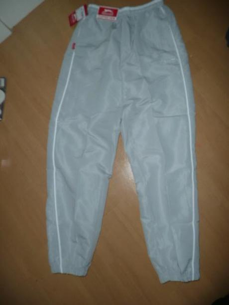 Kalhoty podšité tepláky šusťáky 11/12 let 146/152, slazenger,146 / 152
