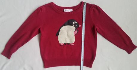 Dětský svetr, svetřík s tučňákem, vel.86/92, impidimpi,86