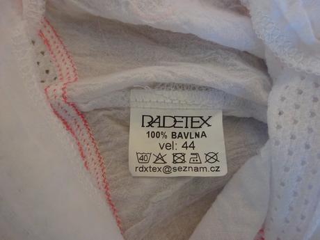 Letní čepička, vel. 44, radetex,56