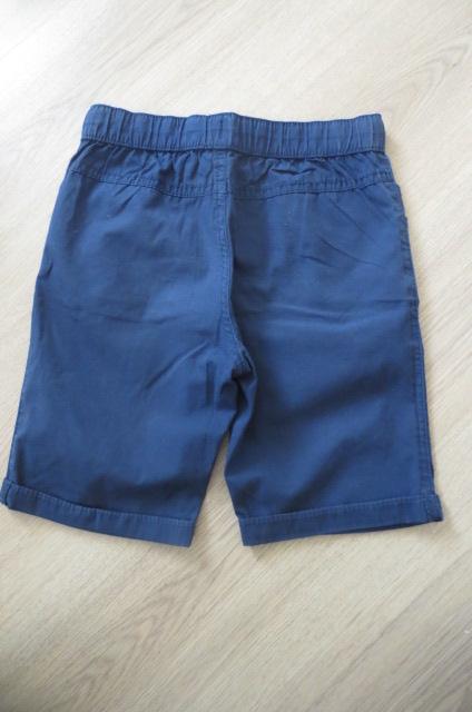 Kraťasy bavlněné, plátěné 2x - 6-7 let, f&f,122