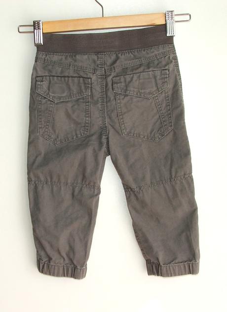 W233 plátěné kalhoty vel. 86, h&m,86