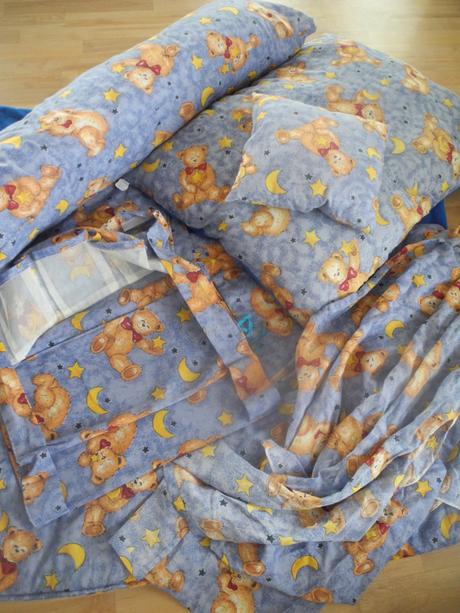 Velký set do postele medvěd,