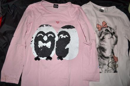 2x dívčí tričko v.110/116, bavlna, kiki&koko,110