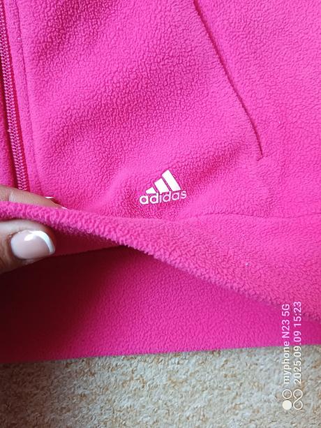 Mikina flauš zn."adidas" vel."140", adidas,140