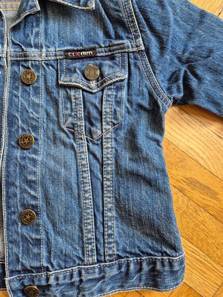 Riflová bunda, denim,128
