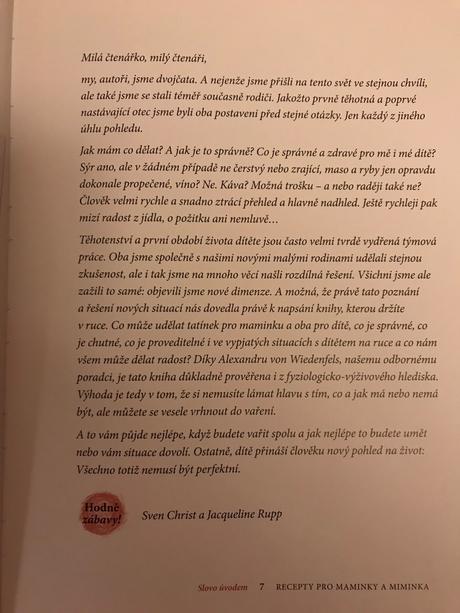 Recepty pro maminky a miminka,