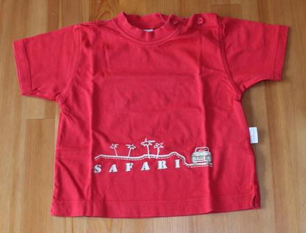 Červené tričko, kanz,74