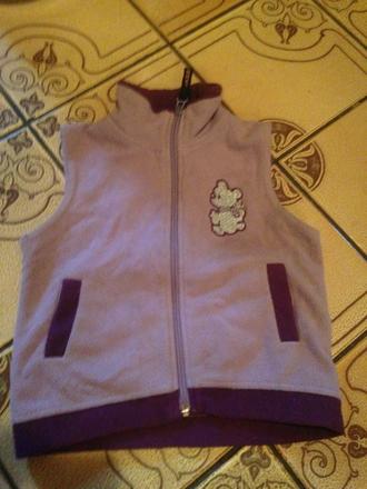 Dívčí vesta medvídek vel. 80 - 86, 80