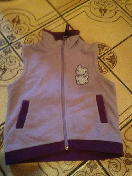 Dívčí vesta medvídek vel. 80 - 86, 80