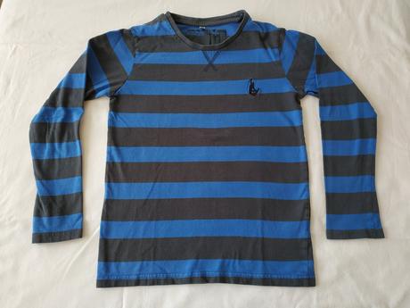 Pruhované triko - c&a - 134/140, c&a,134