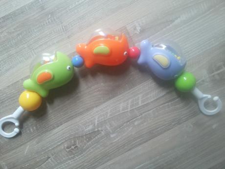 Hrací rybky na kočárek,
