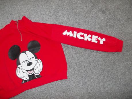 Mikina minnie červená, vel. 158/164, h&m,158