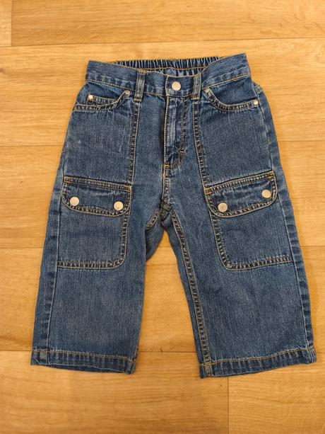 Džínové kraťasy  128, h&m,128