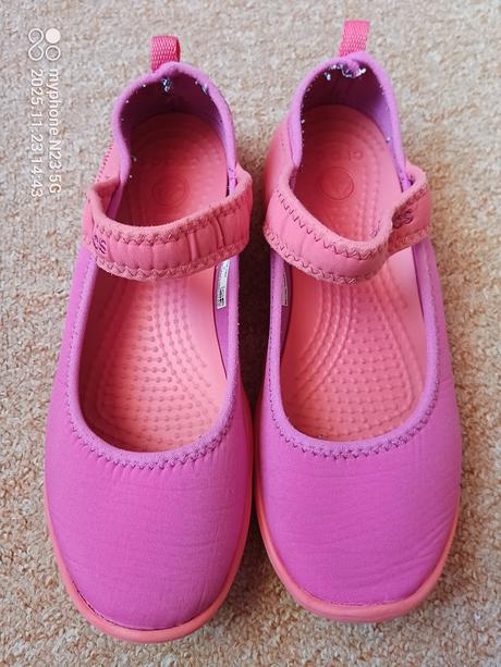 Baleríny zn."crocs" vel."20,5cm", crocs