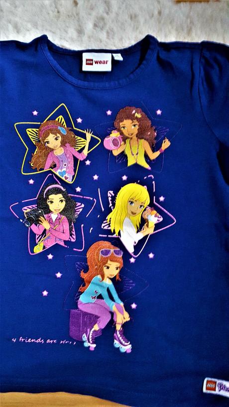 Triko s dlouhým rukávem, lego,128