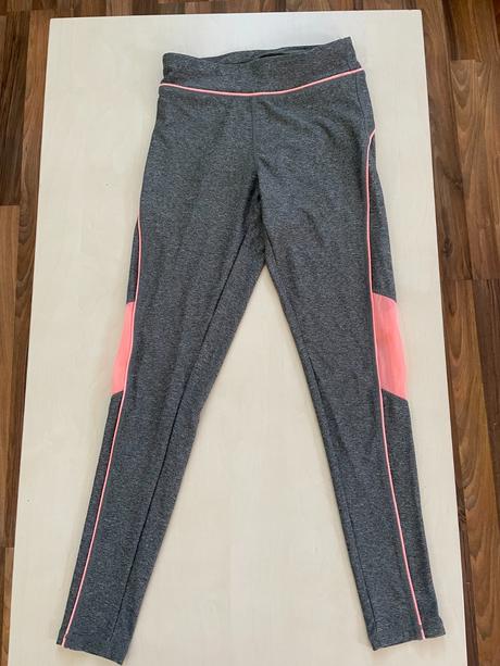 Sport leginy se sítí a neon lem, vel s, cropp, s