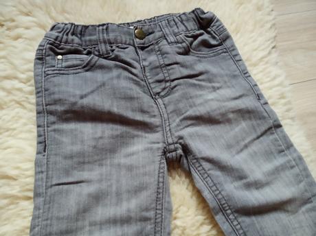 Frajerské džíny / ryfle šedé, f&f,98