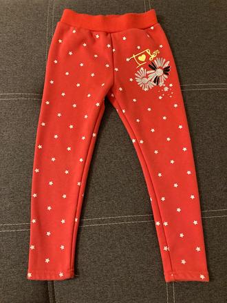 Thermo legíny - zateplené s kožíškem, 110