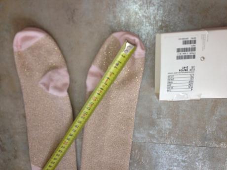 Punčocháče hm 2-3r.,98/104cm srdíčka zlatá růžová, h&m,24