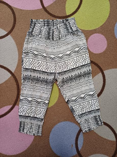 Pumpky, letní lehké, volné kalhoty, lindex,122