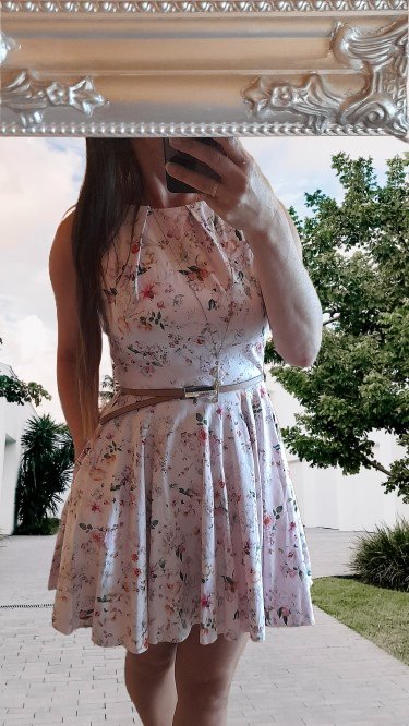 Closet květinové šaty s kapsami, 40