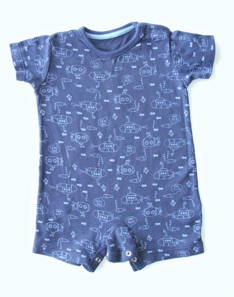 K520 modrý letní overal vel. 68, george,68