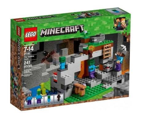 21141 lego minecraft, jeskyně se zombie, 