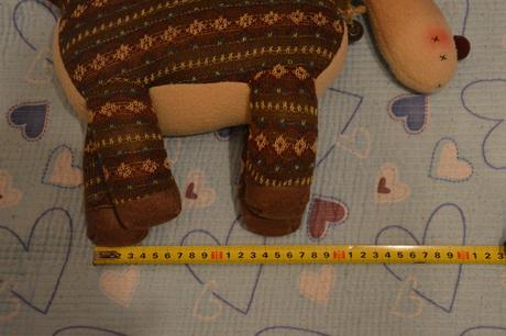 Vánoční dekorace sob,