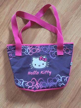 Taška kabelka hello kitty pro malé slečny, fialová,