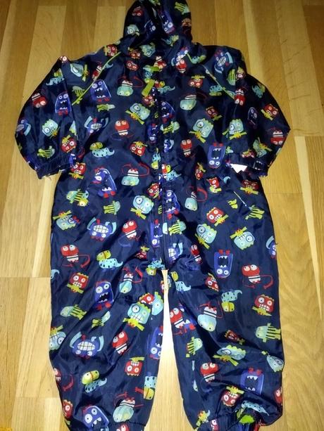 Jarní, podzimní kombinéza s roboty 86 bluezoo, bluezoo,86