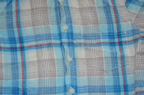 122 lněná košile a bavlněné kalhoty, marks & spencer,122