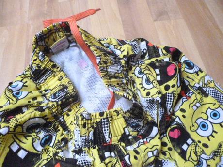 Plavky kratasy spongebob vel.s, s