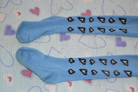 Punčošky punčocháče punčochy se srdíčky, 104