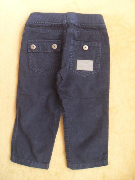 Manšestrové kalhoty, zara,86