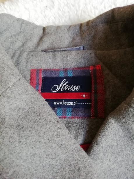 Kabát šedý house, velikost m, house,m