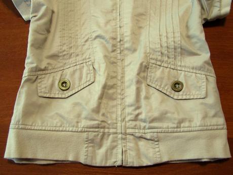 Dívčí šedo-stříbrná vesta vel 164, 164